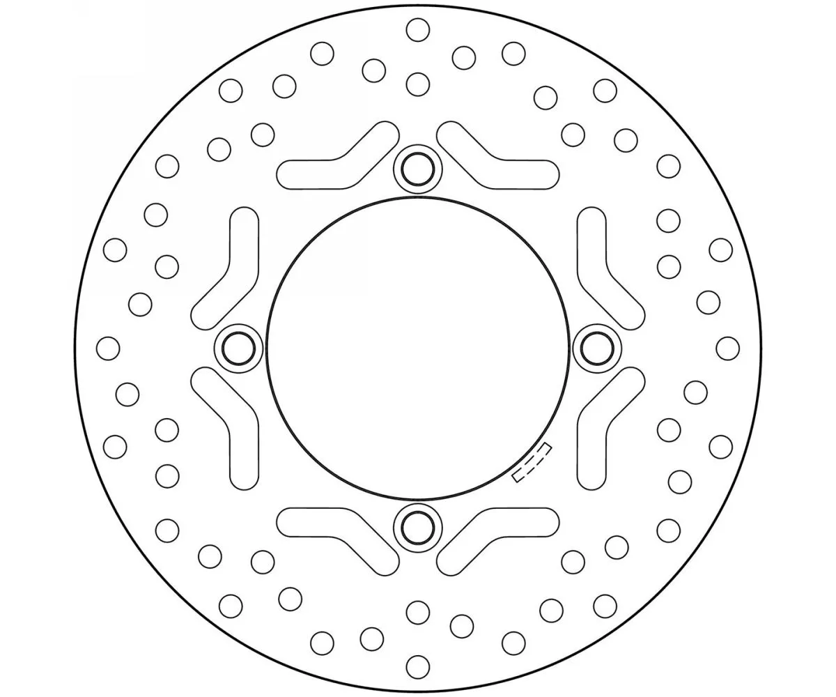 Disco Freno Fisso Brembo Serie Oro Anteriore Per Honda Pantheon 125 1998 > 2002-68B40775-101943