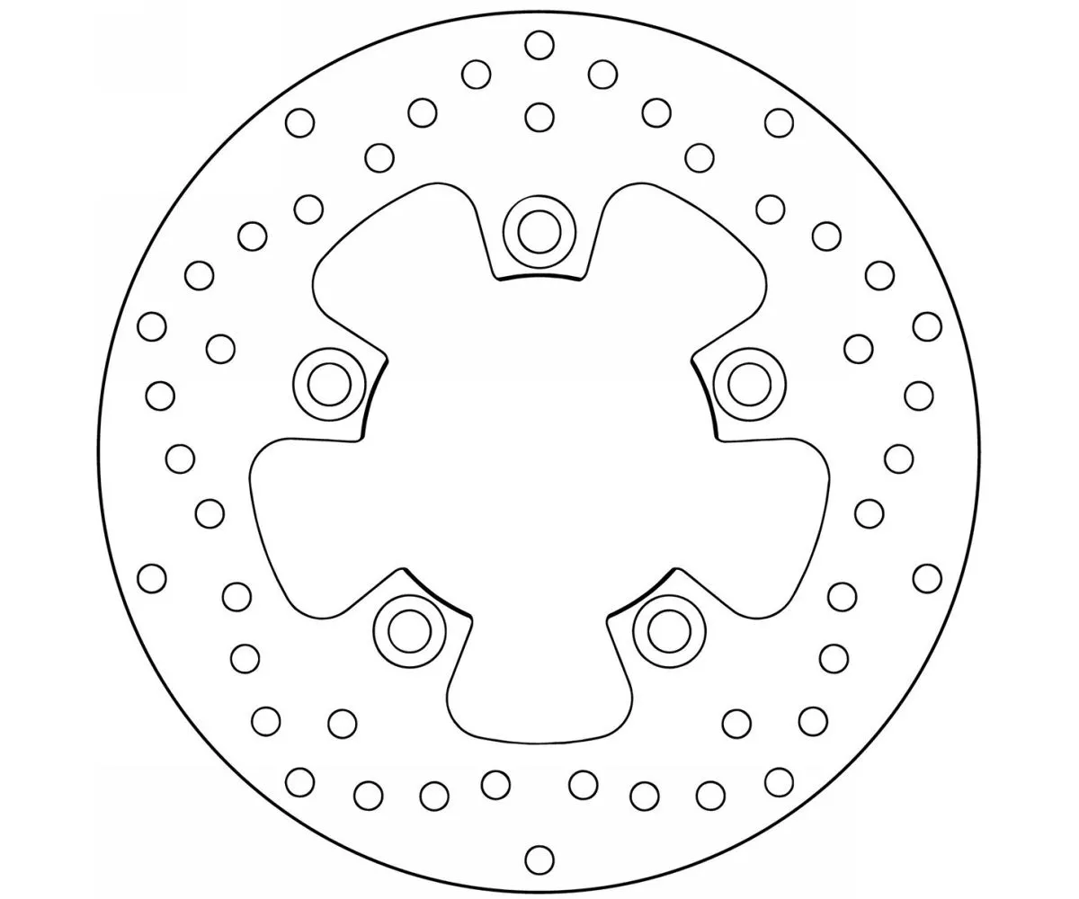 Disco Freno Fisso Brembo Serie Oro Anteriore Per Kymco Like 2t 50 2009 > 2012-68B407F9-102330