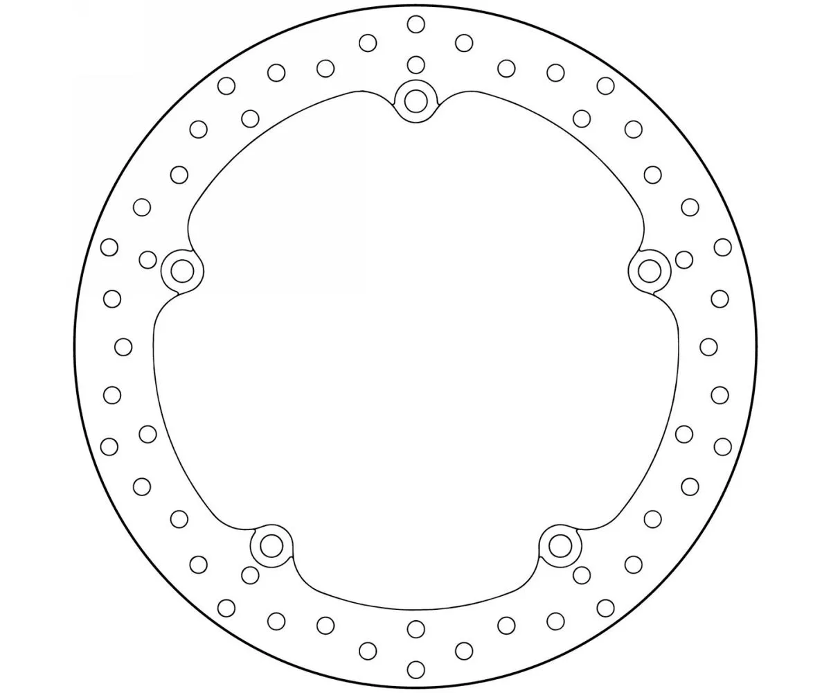 Disco Freno Fisso Brembo Serie Oro Anteriore Per Honda Ctx N 700 2014 > 2016-68B407G7-102042