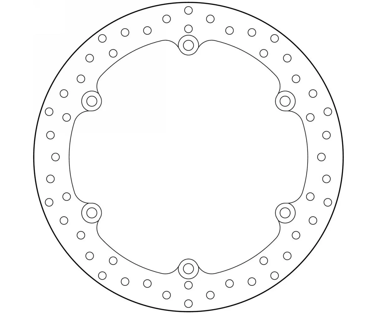 Disco Freno Fisso Brembo Serie Oro Anteriore Per Honda Cb 500 2016 > 2020-68B407K3-102009