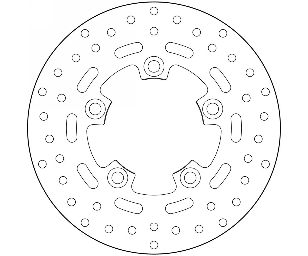 Disco Freno Fisso Brembo Oro Anteriore Kymco People One 125dd 125 2014 > 2016-68B407K6-102356