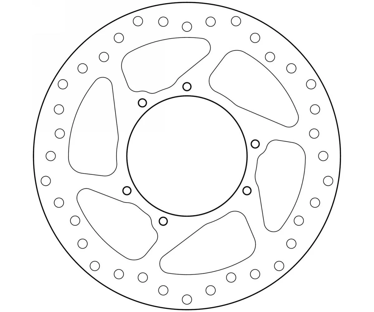 Disco Freno Fisso Brembo Serie Oro Anteriore Per Honda Crf 250 2015 > 2020-68B407N3-101977