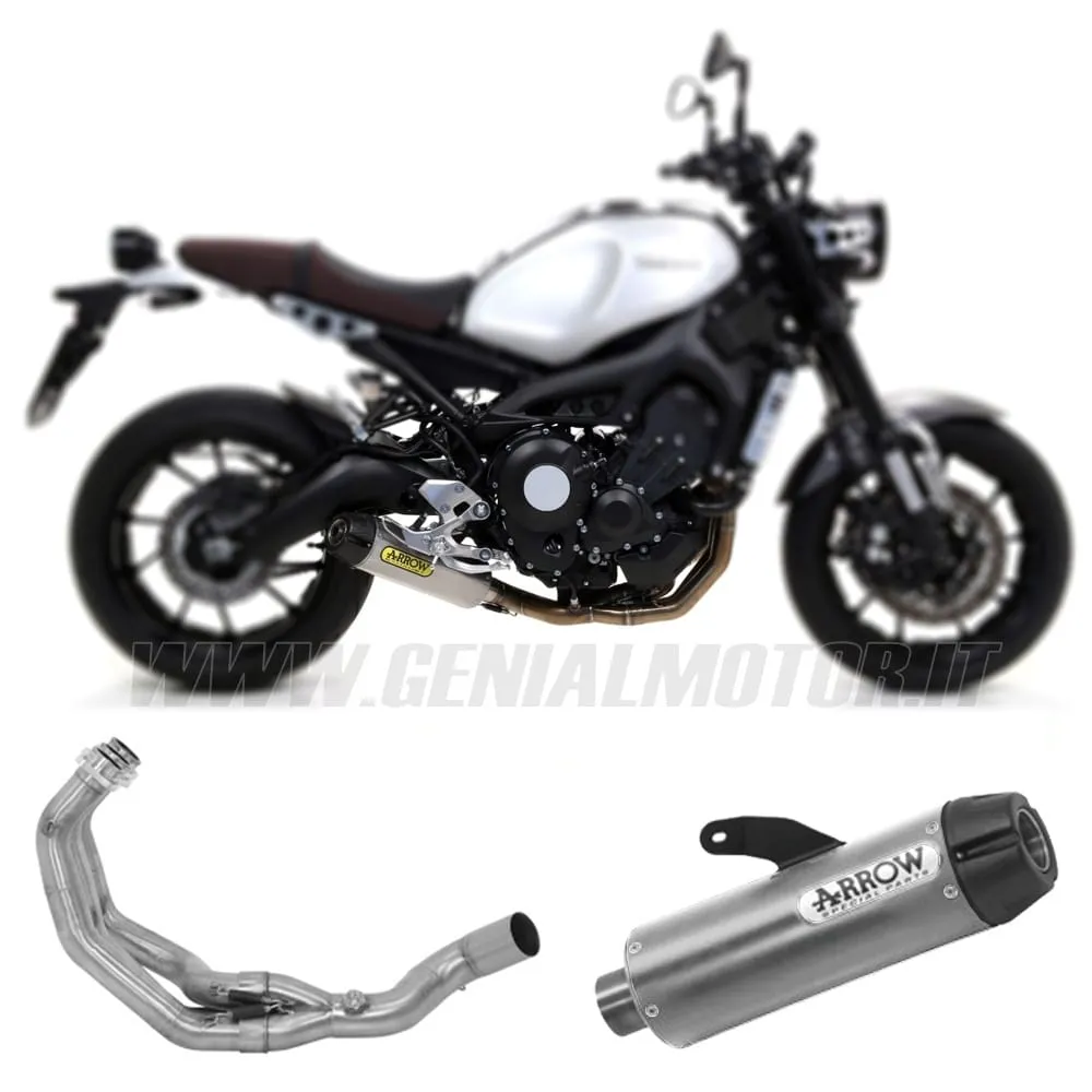 Collettori+terminale Arrow Omologato Titanio Per Yamaha Xsr 900 2019 > 2020-71620MI--71849JR-148863