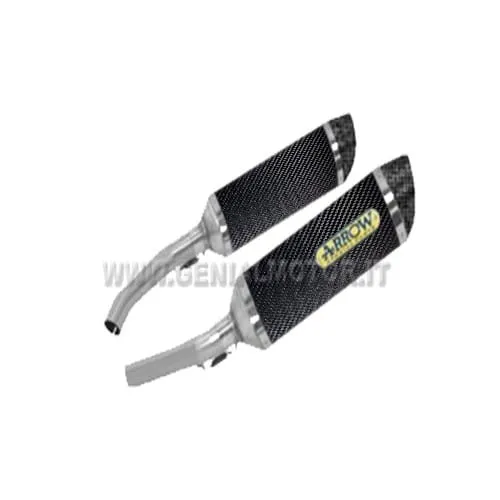 Terminali Di Scarico Arrow Thunder Carbon Suzuki Gsx-r 1000 2007 > 2008-71721MK-96592