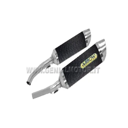 Terminali Di Scarico Arrow Thunder Carbonio Suzuki Gsx-r 1000 2007 > 2008-71721MO-96595
