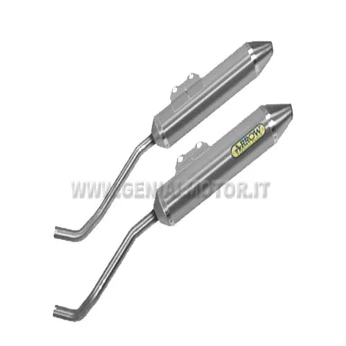 Terminali Di Scarico Arrow Thunder Alluminio Yamaha Xt 660 X 2004 > 2016-72603AO-97236