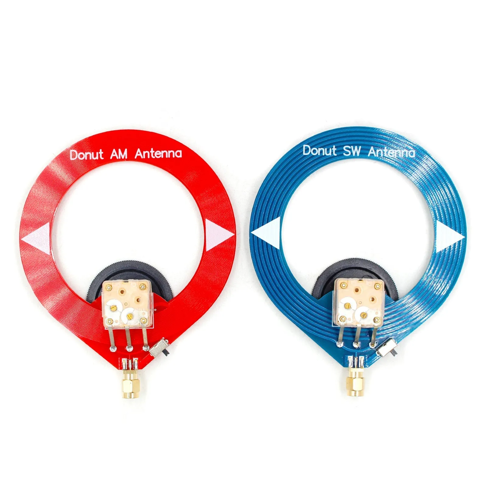 Donut AM MW/SW Antenne HF Mini Boucle Antenne pour Malahiteam DSP DSP2 Récepteur