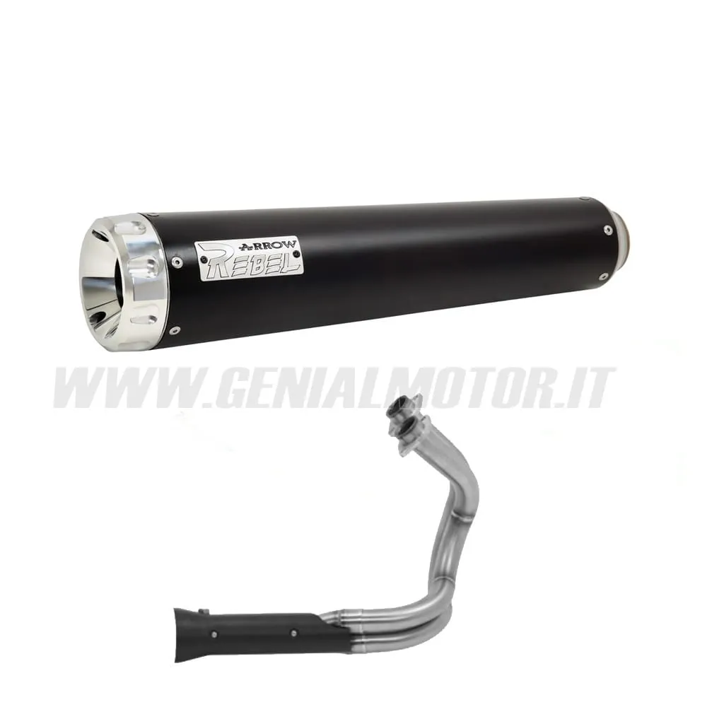 Collettori+terminale Arrow Omologato Nichrom Per Kawasaki Vulcan S 650 2017 > 2020-74003KZ--74505RBA-148985