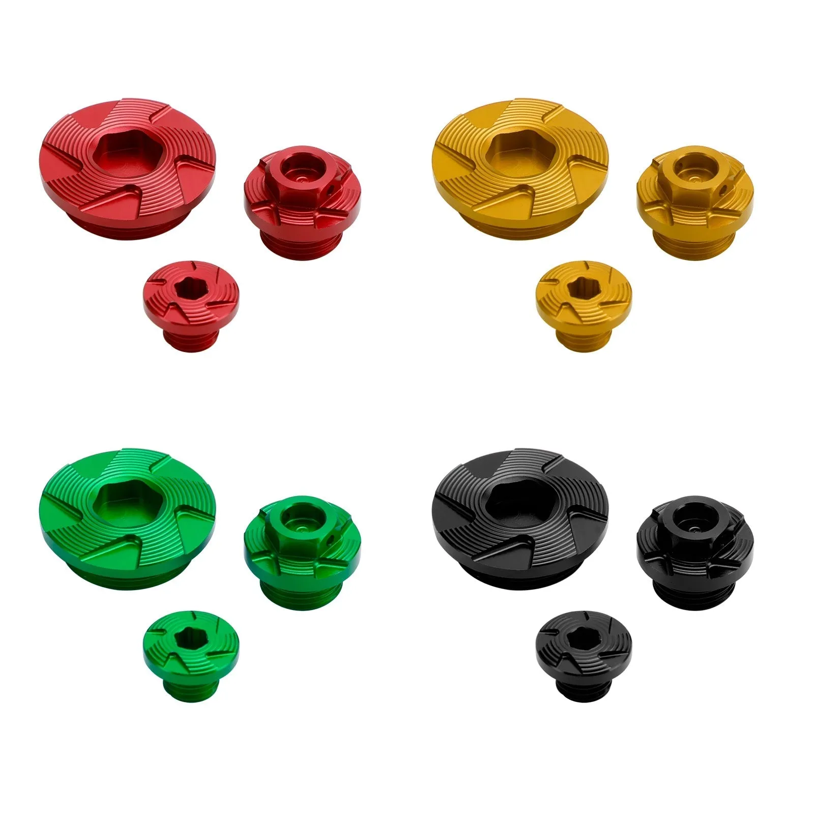 Kit de prise de moteur à billettes ALU pour Kawasaki KX250 KX250F KX450 KX450F 2009-2020