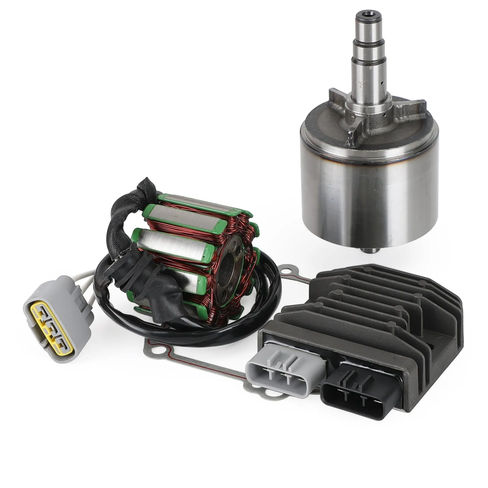 06-15 Yamaha R1 04-08 FZ8N FZ8S FZ1 Rotor de volant + stator + régulateur + joint