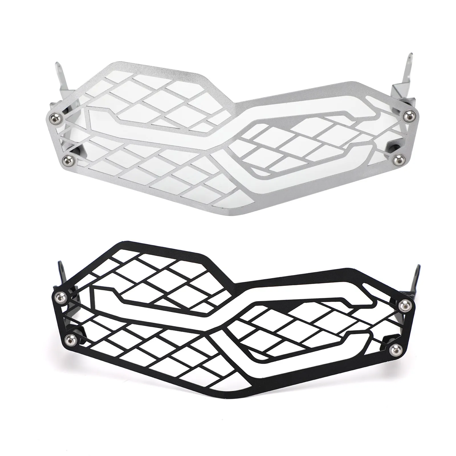 Grille de protection de phare de phare adaptée pour Bmw F750Gs F850Gs 18-21 argent générique