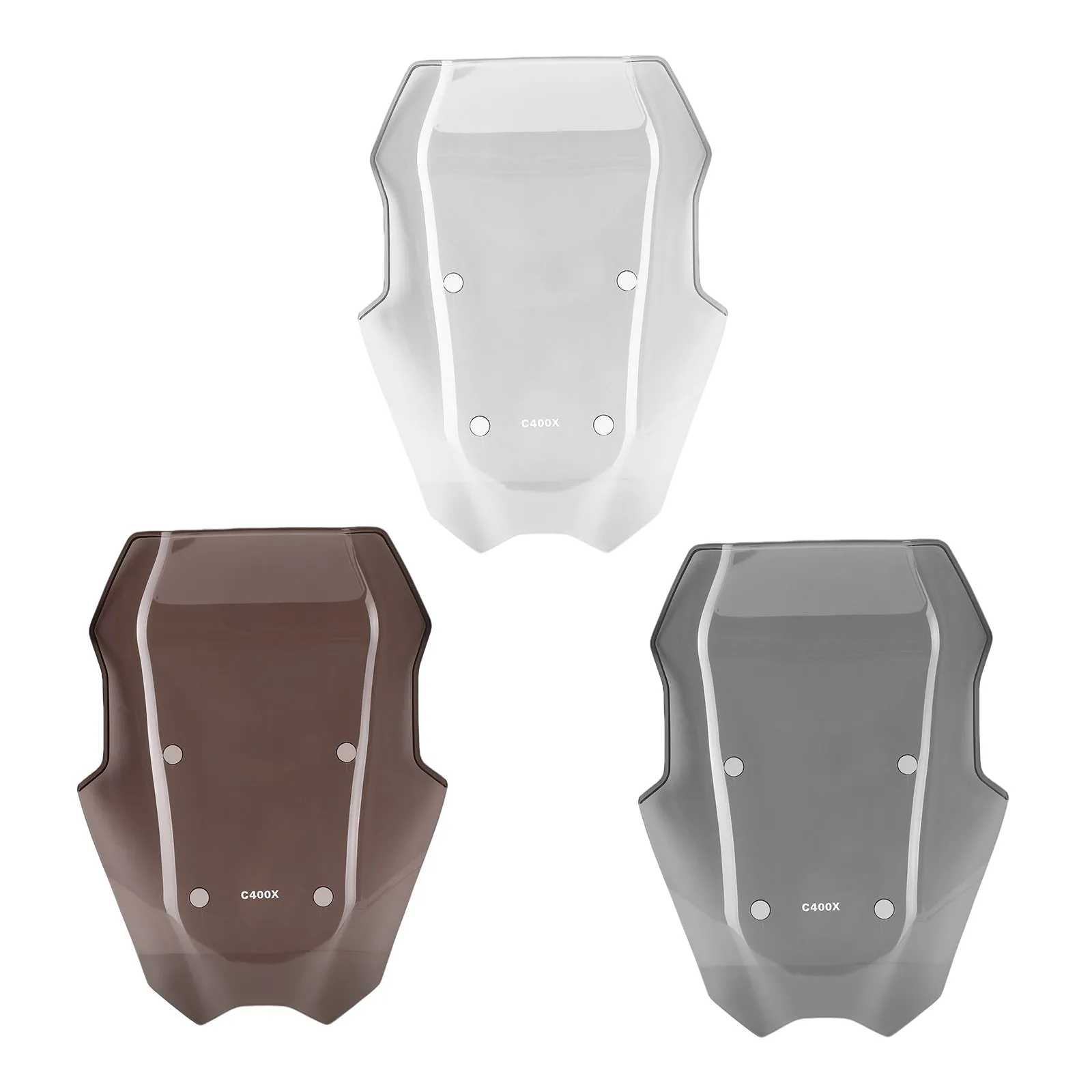 Pare-brise de moto en plastique ABS BMW C400X 2019-2021