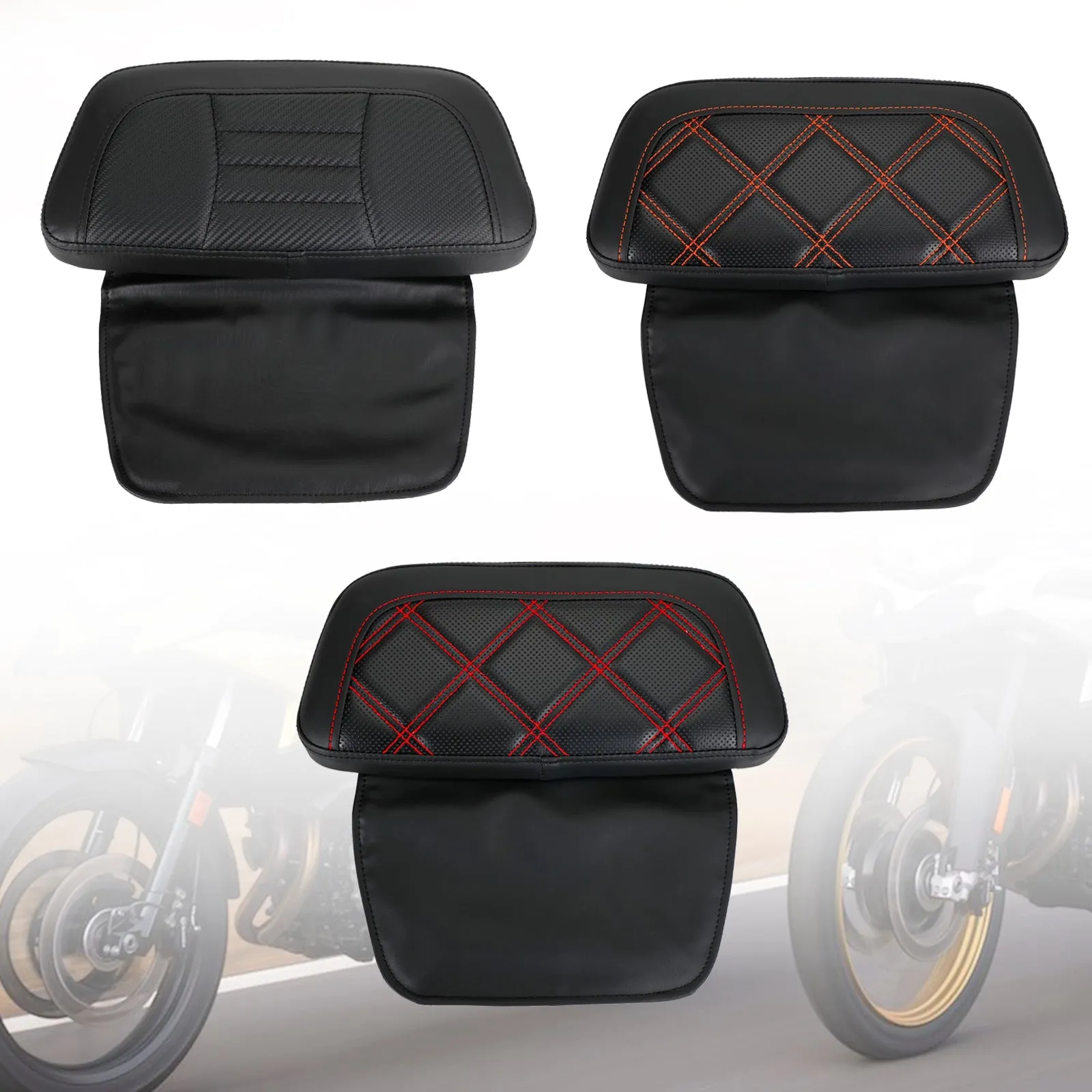 Tour Pack Touring FL Road Glide 2014-Up Chopped Pack Coussin de dossier de coffre