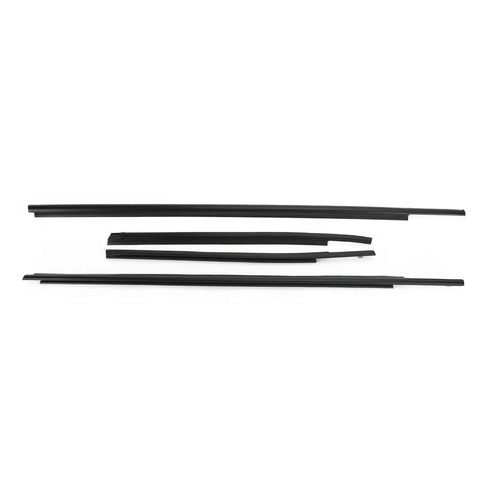 4x Moulure de ceinture 'étanchéité pour fenêtre de voiture pour Toyota Tundra Double Cab 07-20 générique