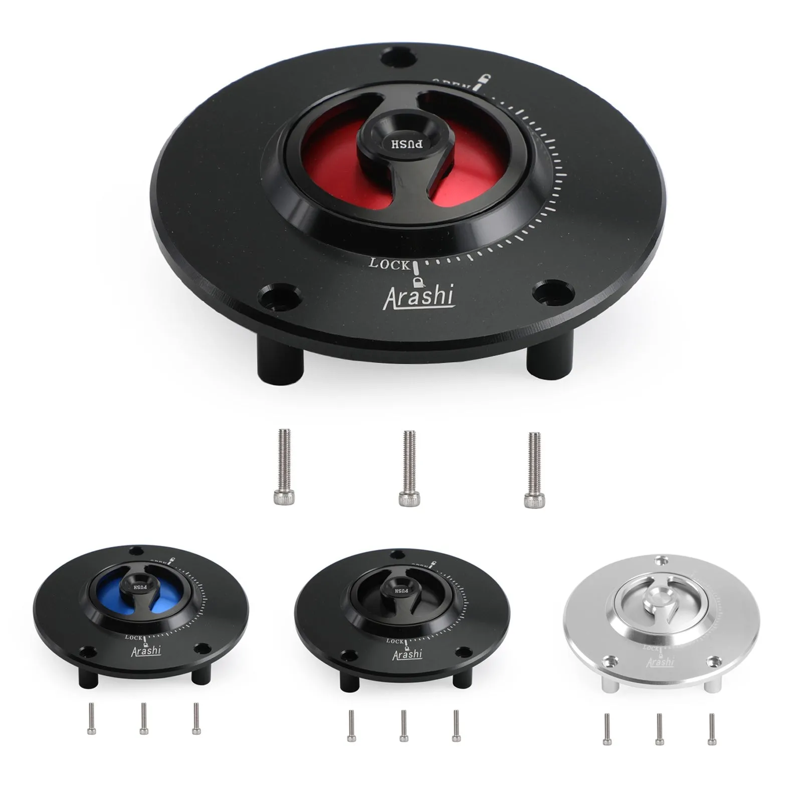 Bouchon de remplissage de carburant CNC sans clé pour Honda VFR 750 800 F XL 700 1000 V CBR 1000 XX générique