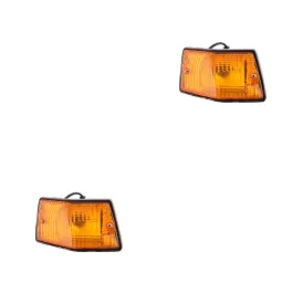 kit 2 frecce posteriori sinistra e destra arancio Piaggio Vespa Px 125 150 200