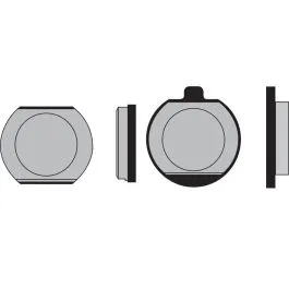 Pastiglie freno semimetalliche Vesrah - VD-414 Kawasaki LTD Z KH