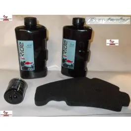 kit tagliando olio filtro aria olio beverly 250