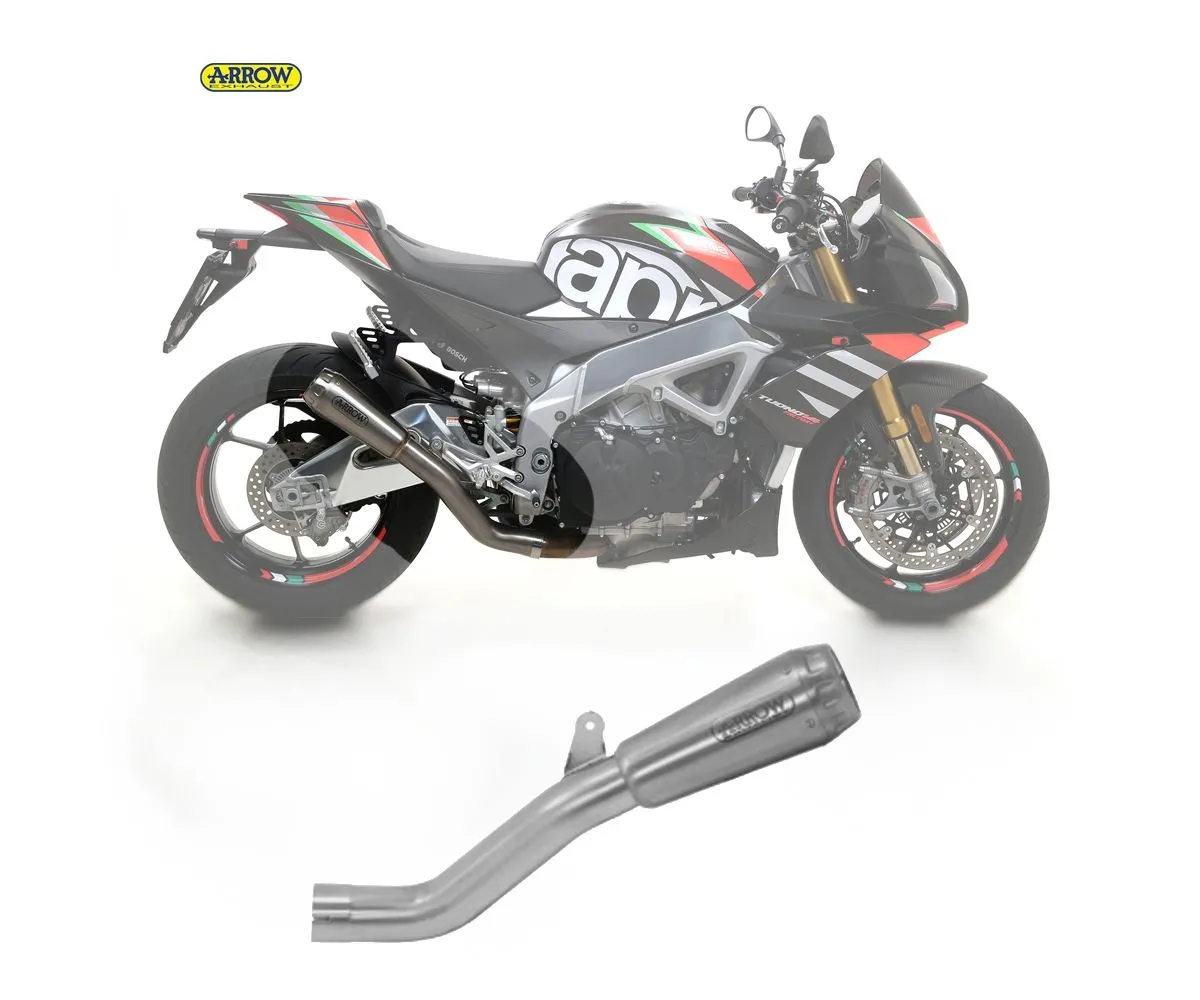 Terminale Scarico Arrow Pro-race Titanio Aprilia Tuono 1100 V4 Factory 2019 > 2020-71214PR-165599
