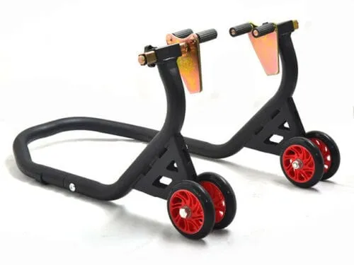 Cavalletto Anteriore Top Alzamoto Con Supporti - Alza Moto Universale Regolabile-AST-146798