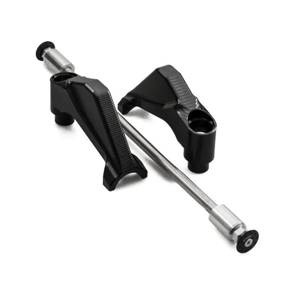 Tamponi protezione telaio CNC Racing nero Ducati Multistrada 1200 2013-2014