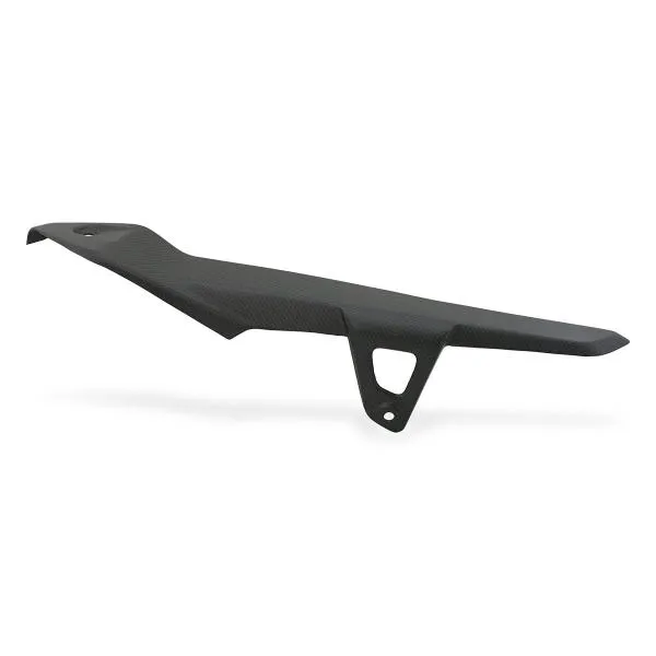 Paracatena superiore CNC Racing carbonio opaco Ducati DesertX 937 2022-2024