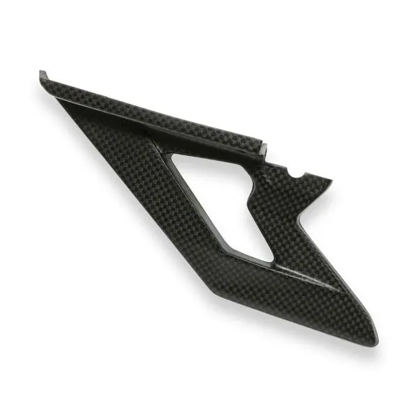 Protezione inferiore catena CNC Racing carbonio opaco Ducati Multistrada 1200 Enduro 2016-2018