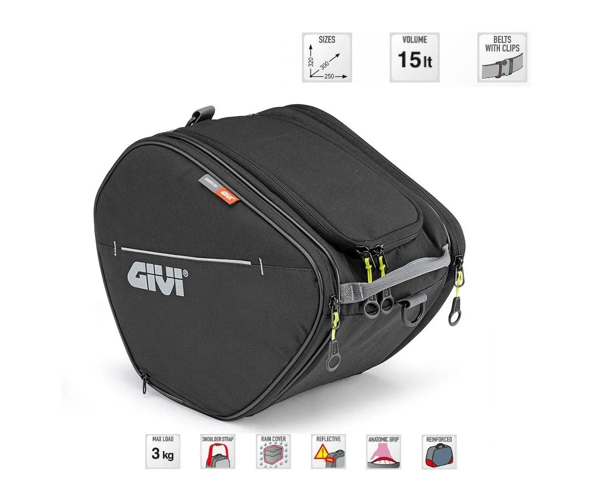 Givi Borsa Da Tunnel Per Scooter Con Tasche Laterali 15lt Ea105b-EA105B-152388
