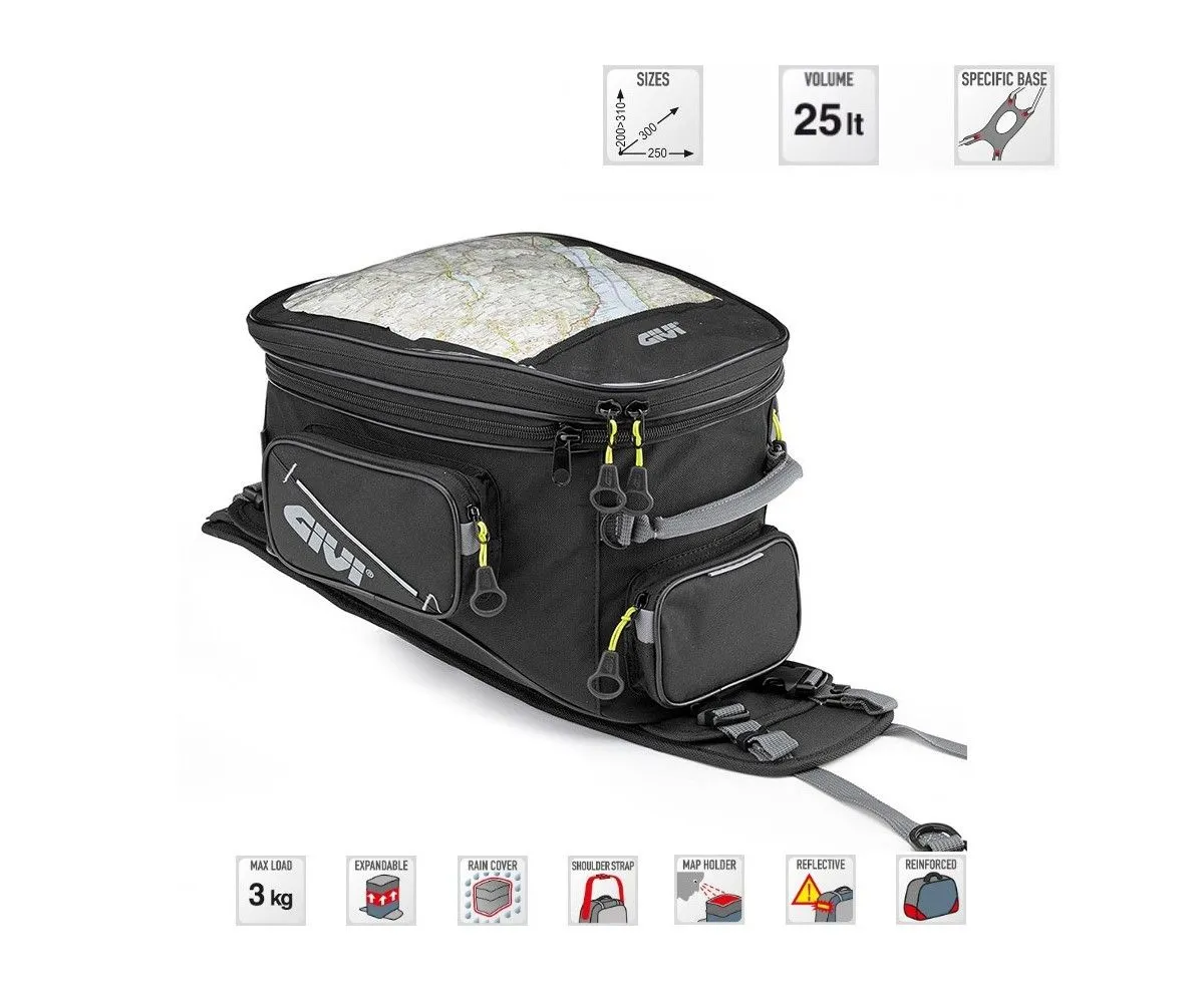 Givi Borsa Da Serbatoio Specifica Per Moto Enduro Espandibile 25lt Ea110b-EA110B-152393