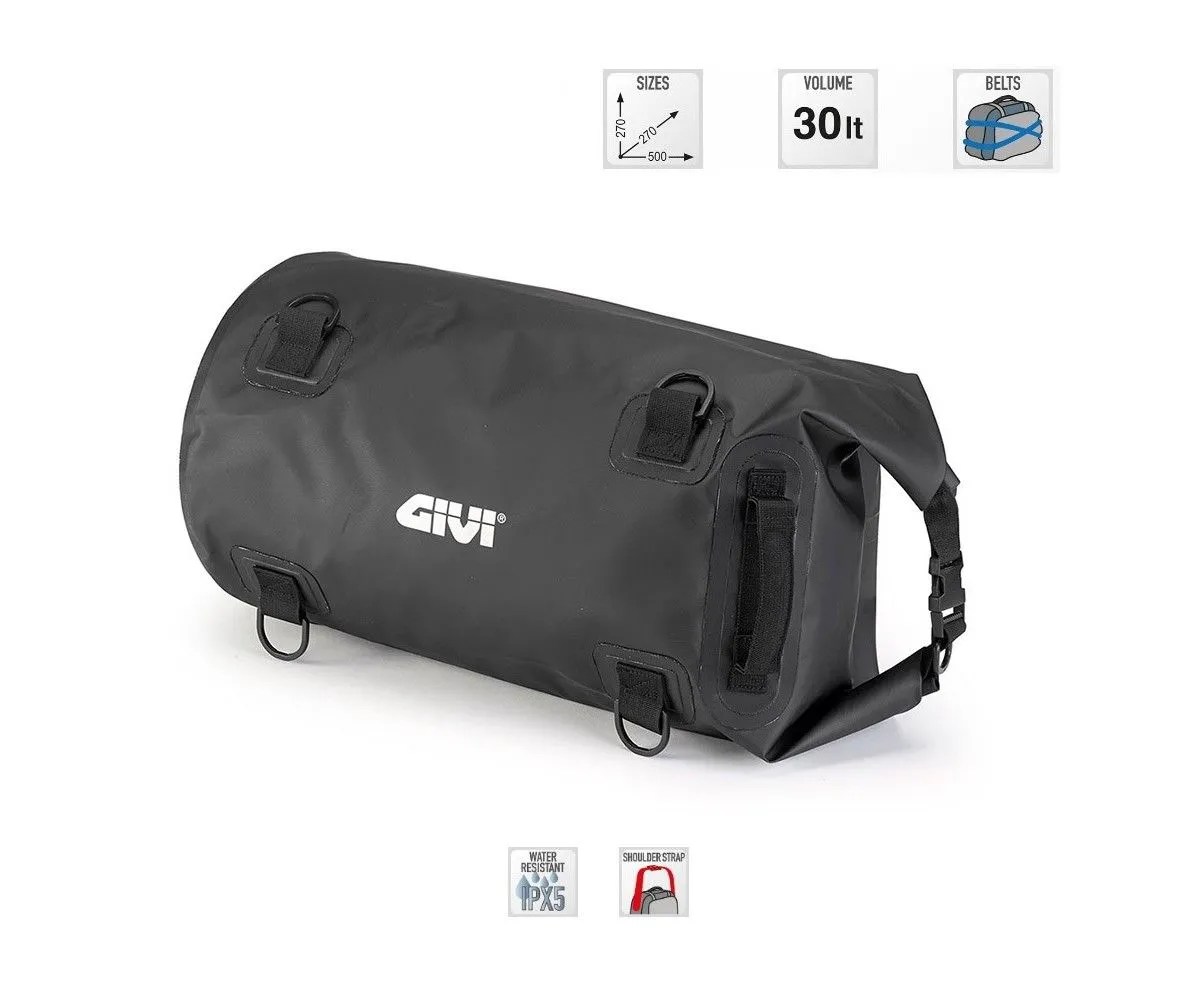Givi Borsa Rullo Impermeabile Sella O Portapacchi 30lt Nera Ea114bk-EA114BK-152395