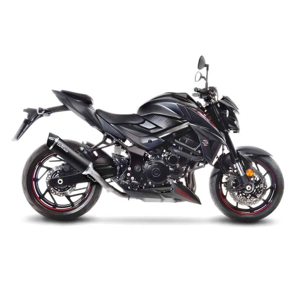 Terminale Di Scarico Nero Acciaio Suzuki Gsx S 750/z Abs 2017 > 2020-14040-100892