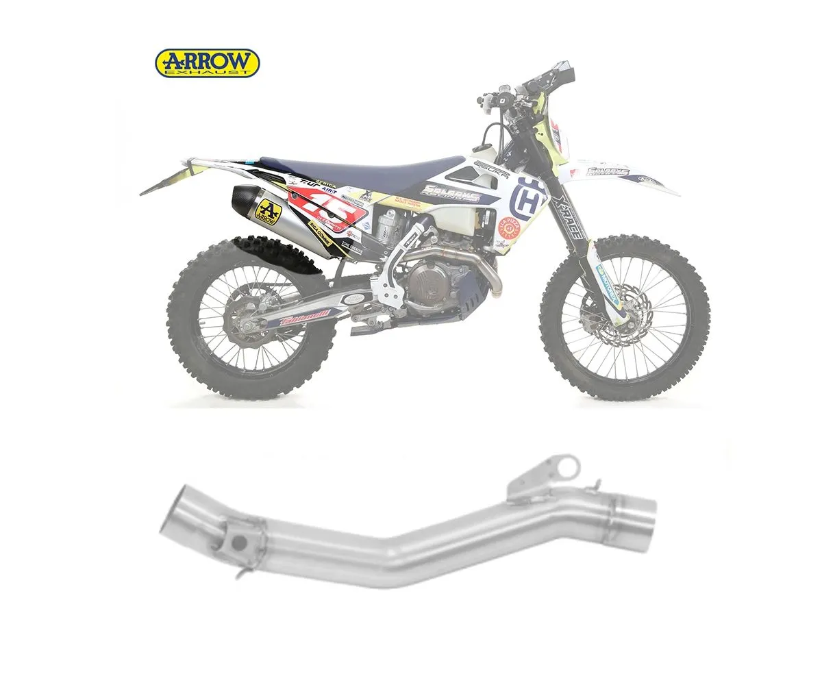 Tubo Raccordo Arrow Racing Acciaio Inox Husqvarna Fe 450 2020-72173PD-165428