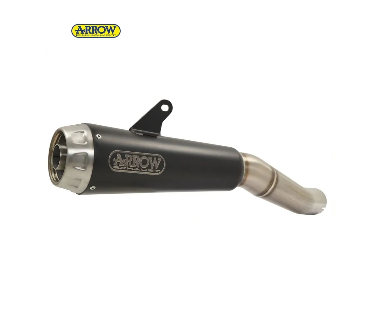 Terminale Scarico Arrow Pro-race Nichrom Nero Husqvarna Svartpilen 401 2020 > 2022-72631PRN-165562