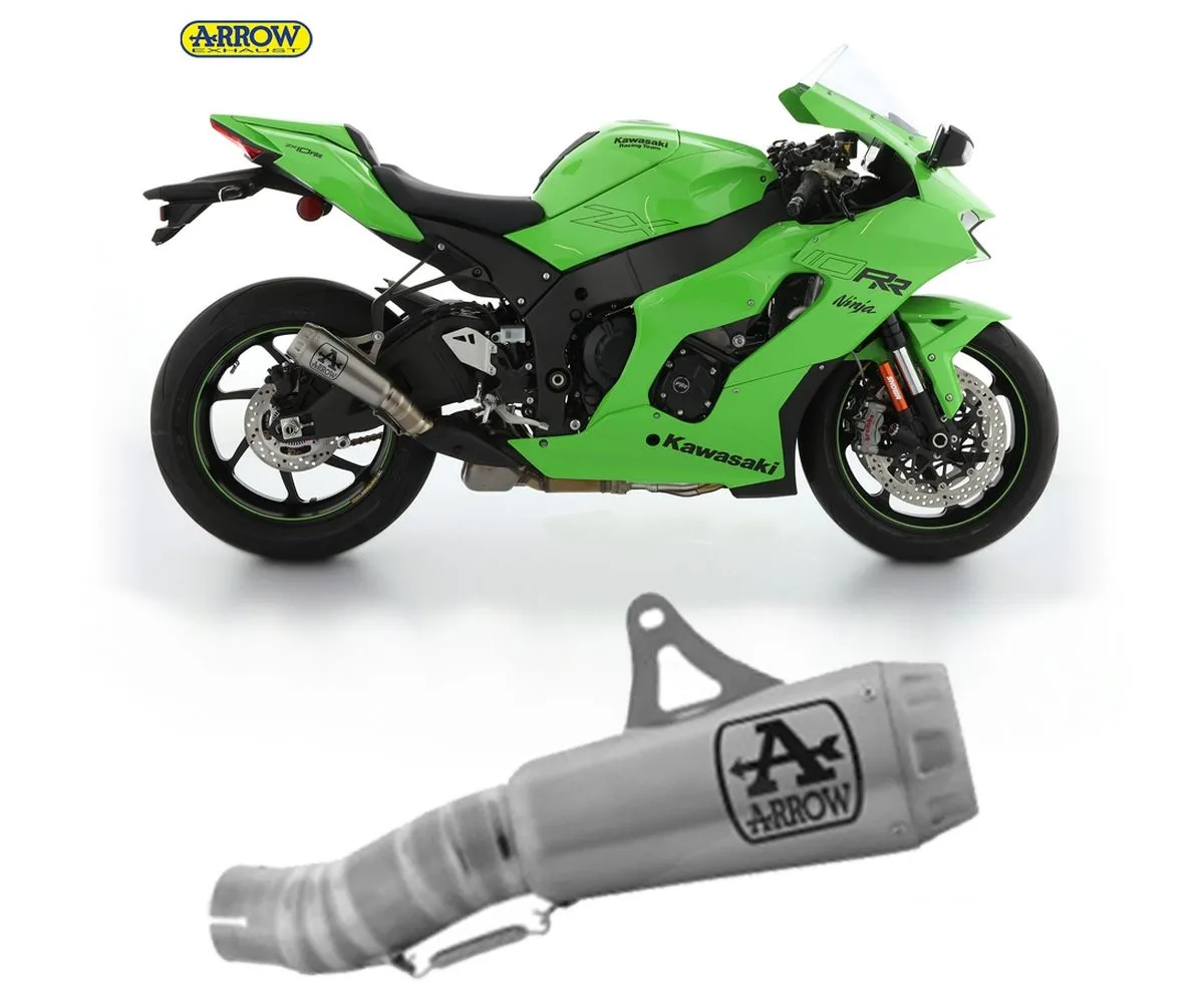 Terminale Scarico Arrow Pro-race Nichrom Kawasaki Zx-10rr 2021 > 2023-71928PRI-172035