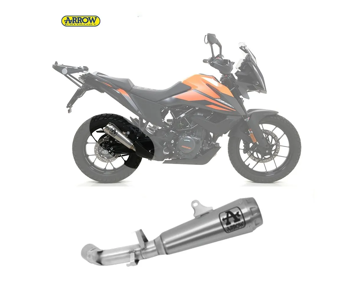 Terminale Scarico Arrow Pro-race Nichrom Ktm 390 Adventure 2020 > 2024-72627PRI-165436