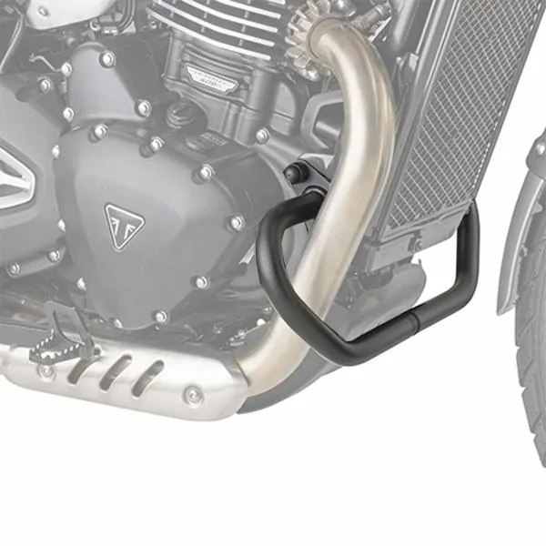 Paramotore tubolare Kappa nero Triumph Scrambler 400X 2024