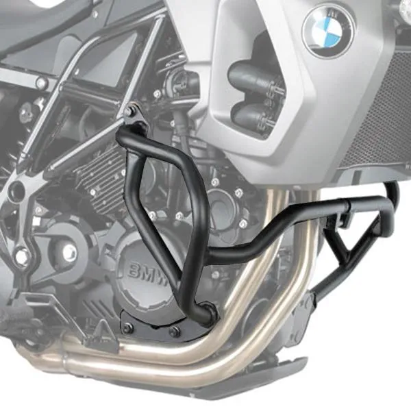 Paramotore tubolare Kappa nero basso BMW F800GS 2008-2017