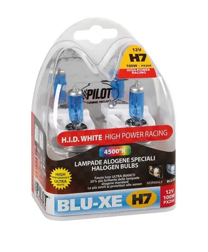 12V LAMPADA ALOGENA BLU-XE H7 100W - PX26D - 2 PZ - SCATOLA LAMPADE AUTO LAMPA