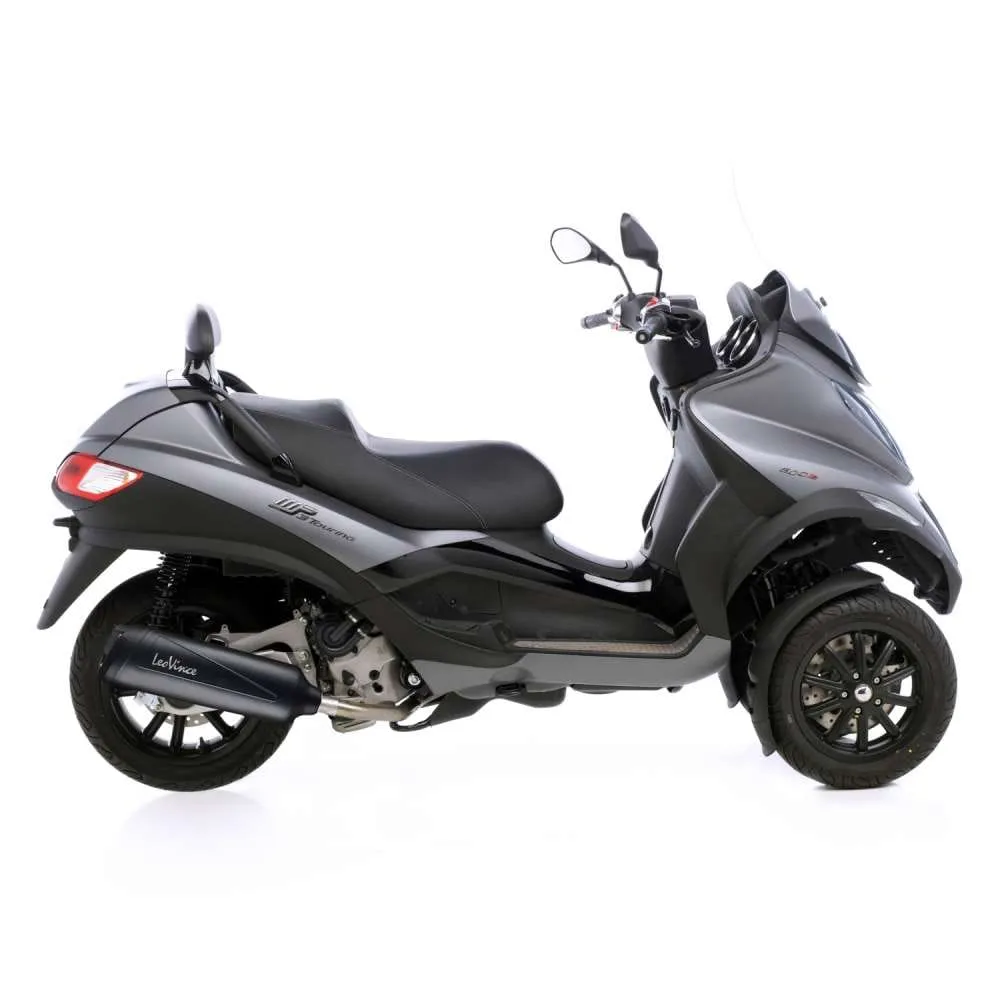 Terminale Scarico Granturismo Nero Piaggio Mp3 500/business/lt/sport 2011 > 2016-3496B-100780