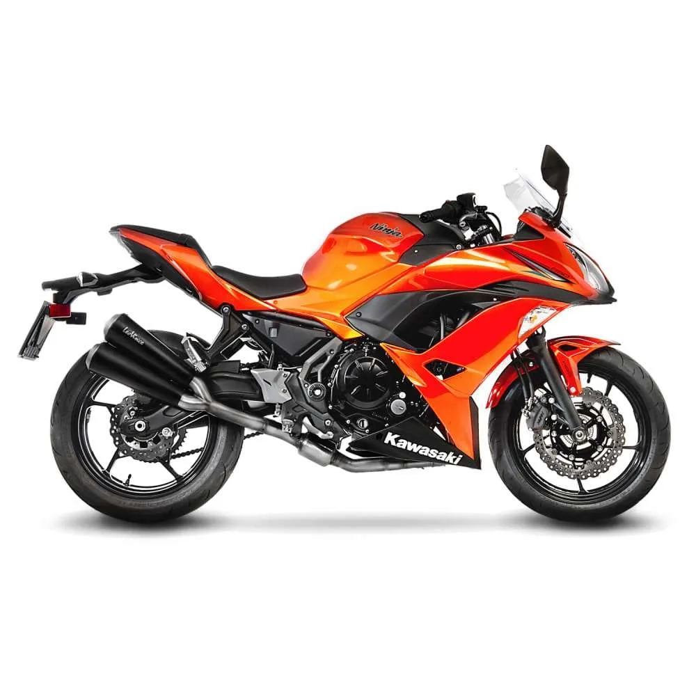Scarico Completo Kat System Leovince Gp Duals Kawasaki Ninja 650 2017 > 2019-15113K-100481