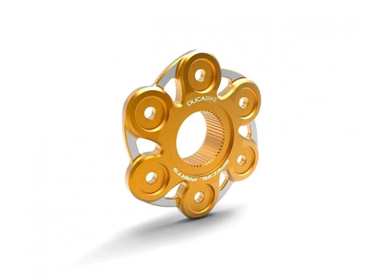 Porta Corona Bicolore In Ergal Oro Pc6f06b Ducabike Dbk Ducati Streetfighter V4 2020 > 2022-PC6F06B-165726