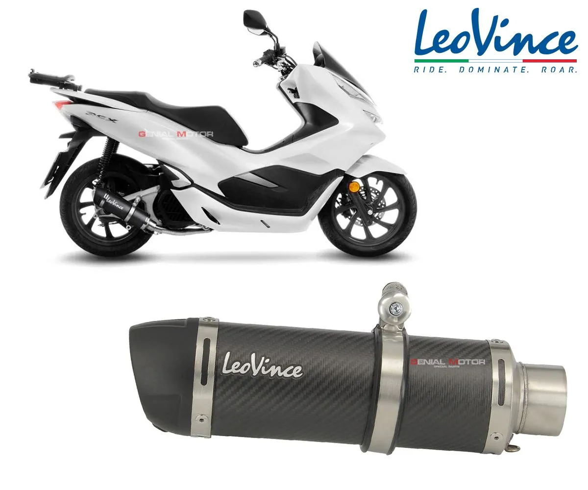 Impianto Completo 1/1 Leovince Gp Corsa Evo Carb Racing Honda Pcx 125 2018 > 2020 3397e-3397E-148069