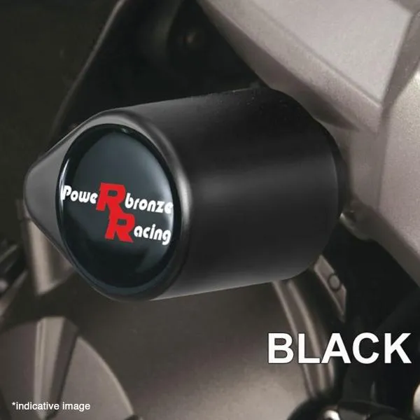 Coppia tamponi telaio PowerBronze neri BMW G310R 2016-2024