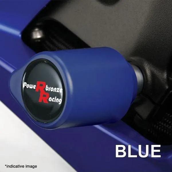 Coppia tamponi telaio PowerBronze blu BMW M1000XR 2024