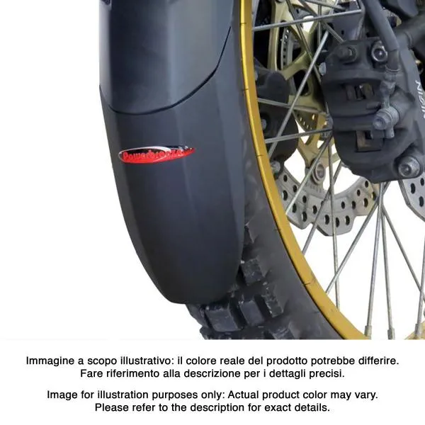 Prolungamento parafango anteriore PowerBronze nero opaco Honda Africa Twin 1100 ADVS 2020-2023