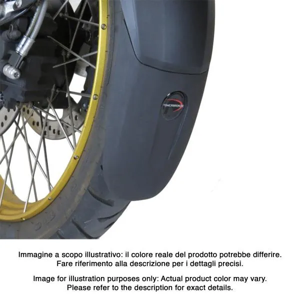 Prolungamento parafango anteriore PowerBronze nero opaco Triumph Trident 660 2021-2025