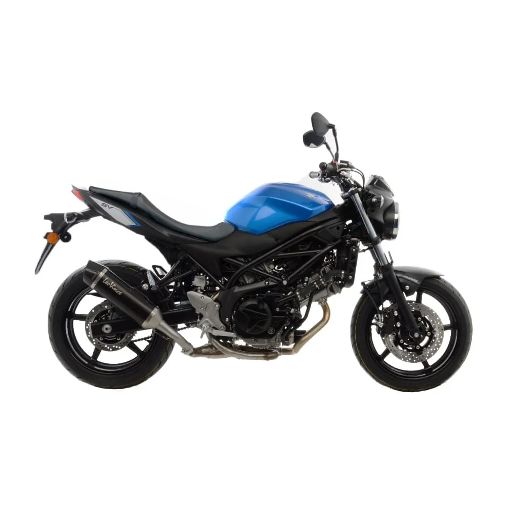 Terminale Di Scarico Nero Acciaio Suzuki Sv 650 X Abs 2018 > 2023-14031-100908