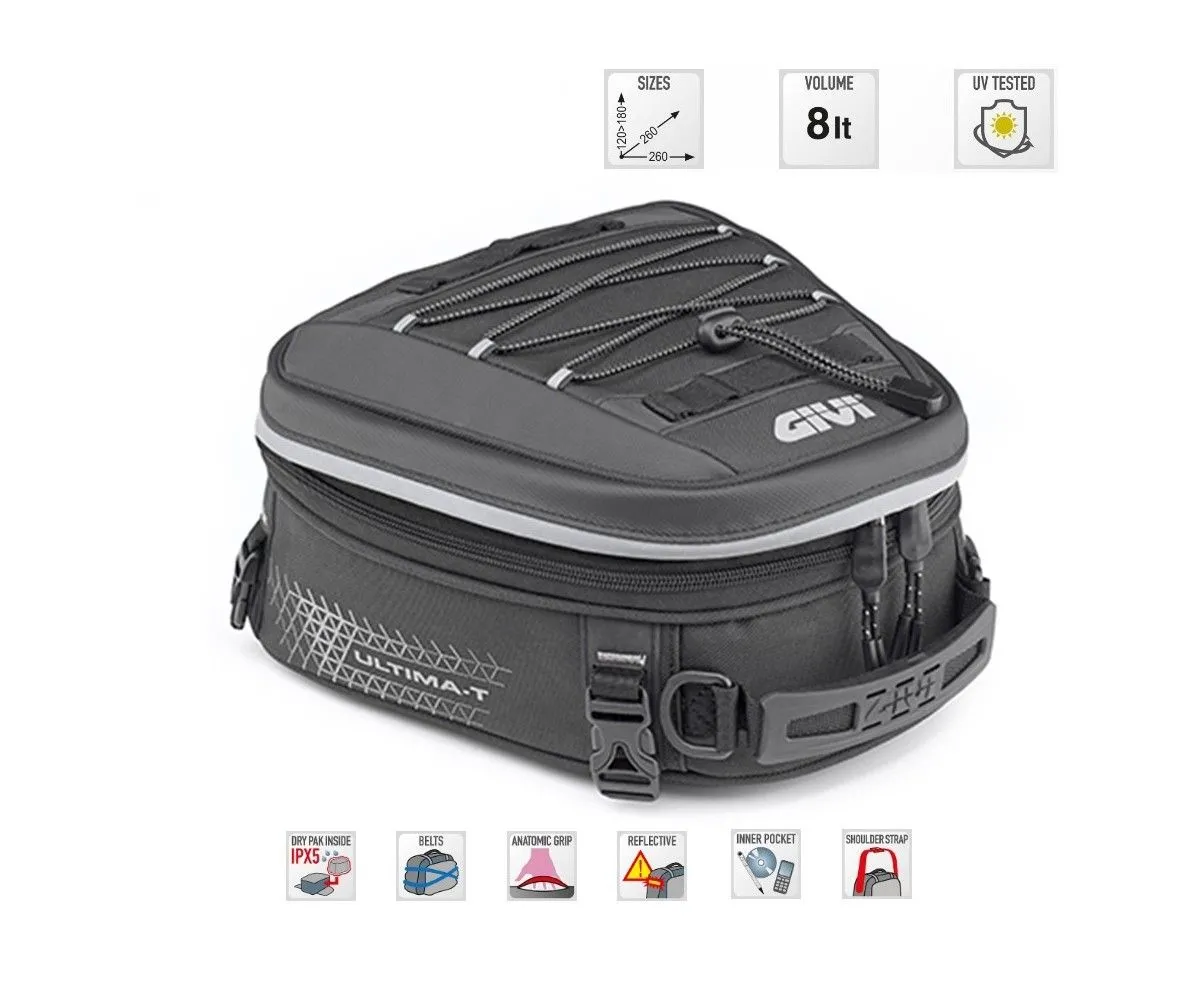 Givi Borsa Cargo Da Sella Estensibile E Sacco Interno Waterproof 8 Lt Ut813-UT813-152428