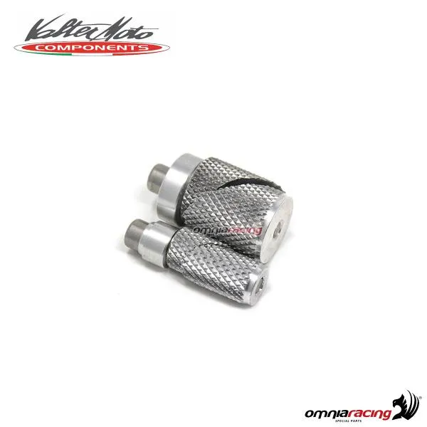 Coppia di adattatori per protezione perni ruota anteriori Valtermoto per MV Agusta F4 2010>2018