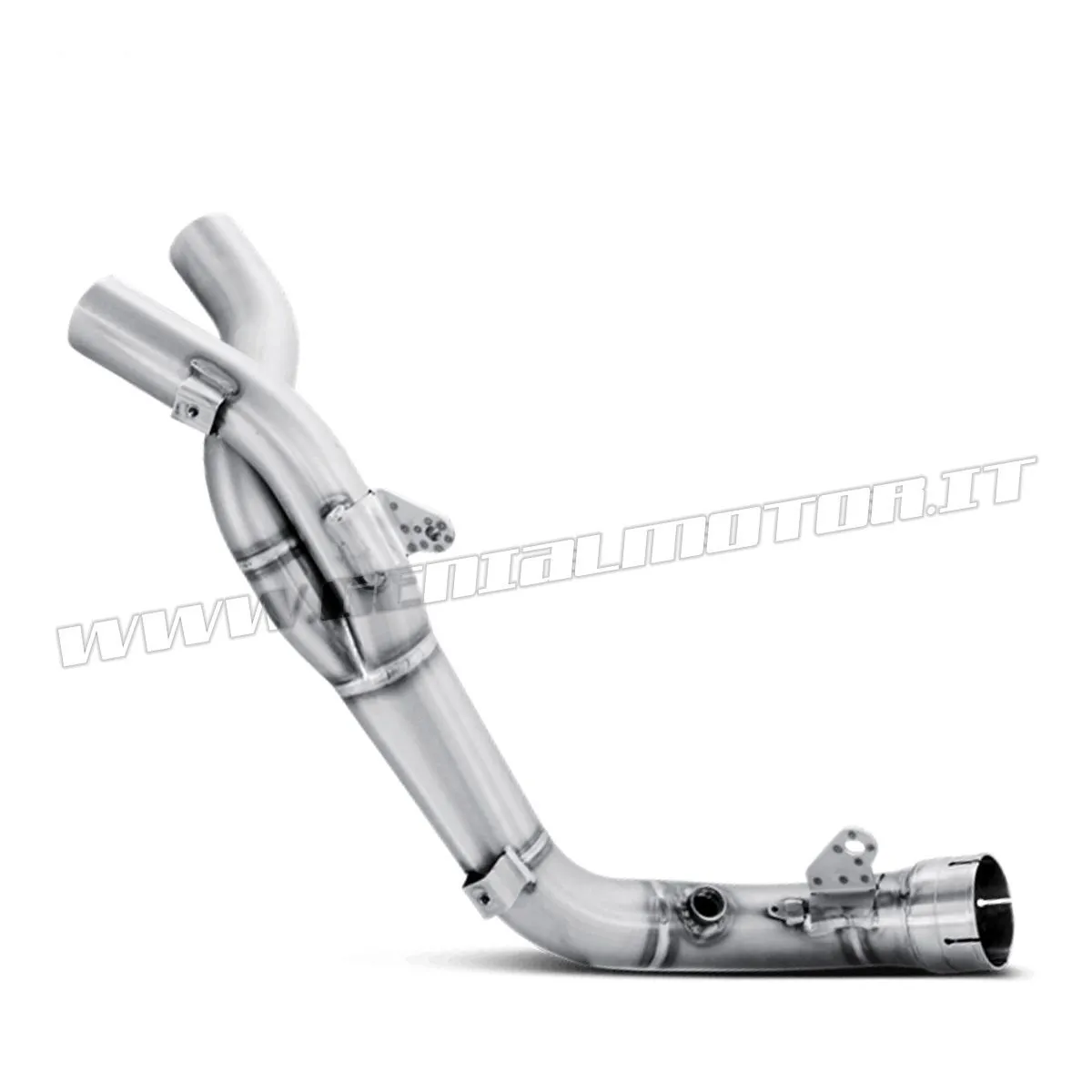 Tubo Raccordo Decatallizzatore In Inox Akrapovic Per Yamaha Yzf-r1 2007 > 2008-L-Y10SO8-99997